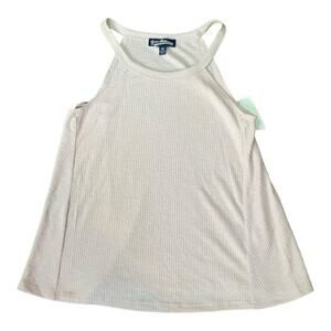 Freshman 1996 Knit Ribbed Pink Lightweight Halter Tank Top Size XS NWOT